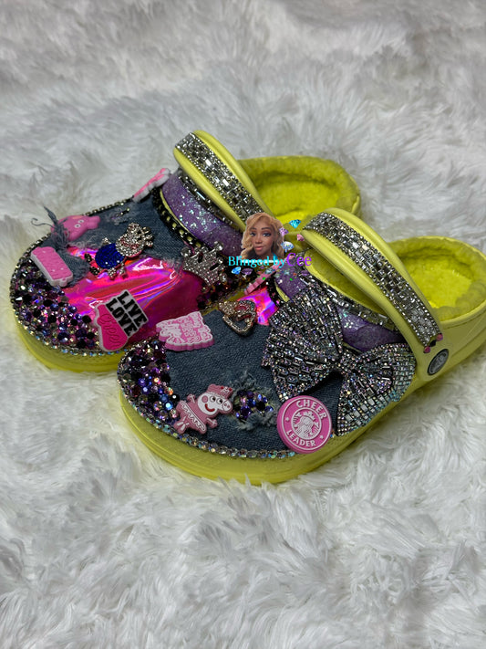 Custom Kids Blinged Crocs