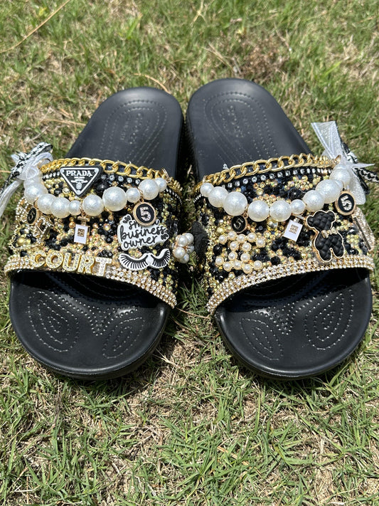 Custom Adult Blinged Slides